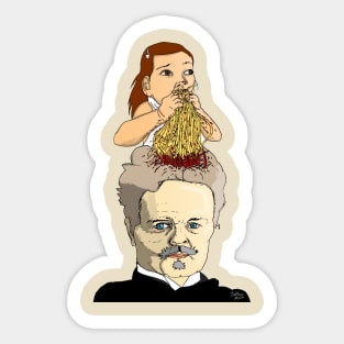 Dinner with Strindberg Sticker